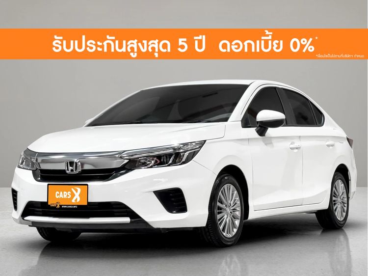 Honda City 2022 1.0 V Sedan เบนซิน ไม่ติดแก๊ส เกียร์อัตโนมัติ ขาว