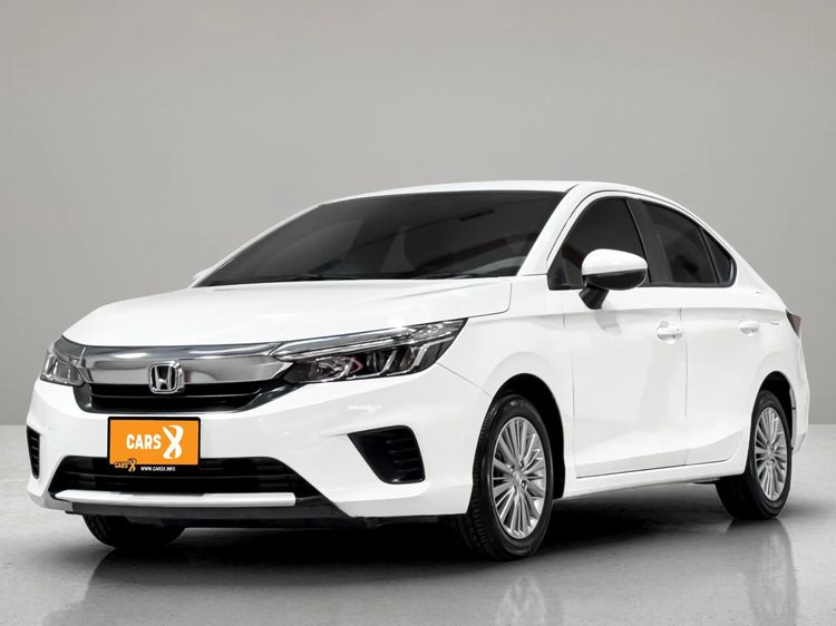 รถ Honda City 1.0 V สี ขาว