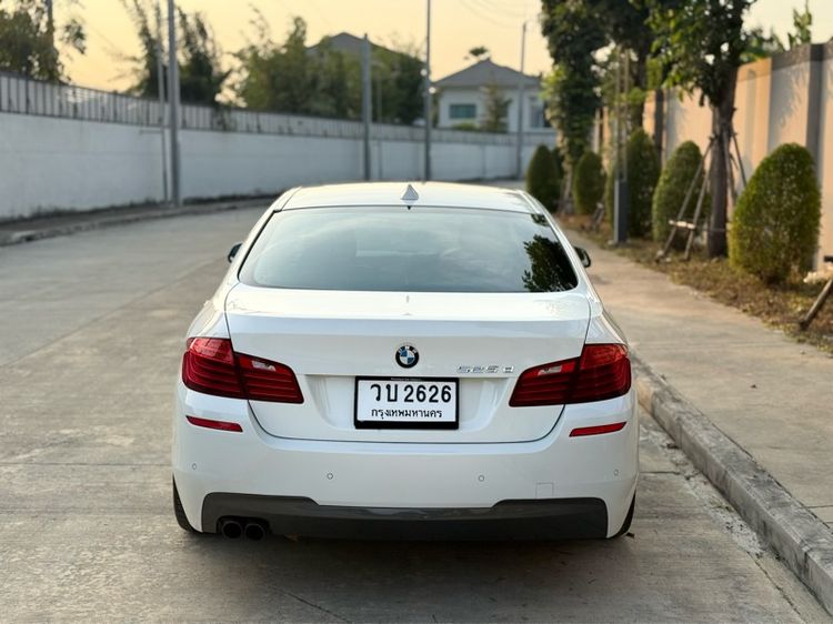 BMW Series 5 2014 520d Sedan ดีเซล ไม่ติดแก๊ส เกียร์อัตโนมัติ ขาว รูปที่ 2