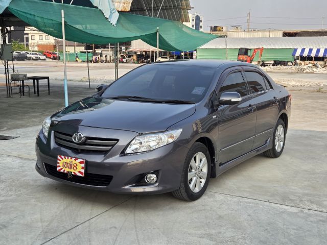 Toyota Altis 2009 1.6 G Sedan เบนซิน ไม่ติดแก๊ส เกียร์อัตโนมัติ เทา