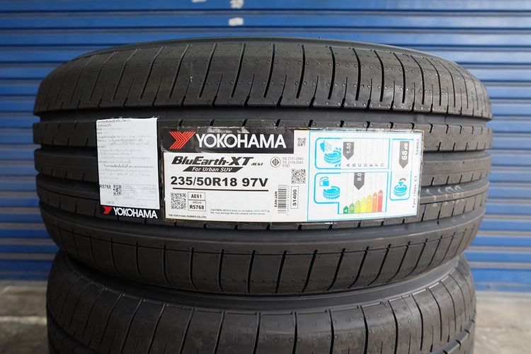 😍 ยางใหม่ Yokohama รุ่น BluEarth-XT AE61 ขนาด 235 50R18 ปี25 รูปที่ 2