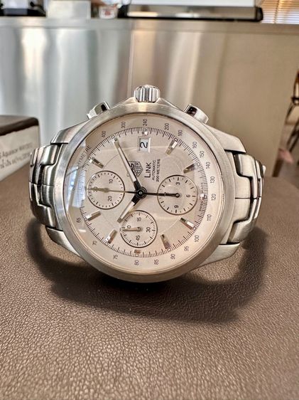เปิดขาย TAG HEUER LINK AUTOMATIC CHRONOGRAPH SWISS MADE รูปที่ 4