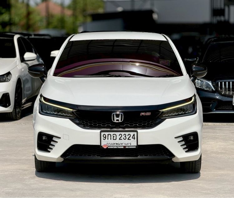 Honda City 2020 1.0 RS Sedan เบนซิน ไม่ติดแก๊ส เกียร์อัตโนมัติ ขาว รูปที่ 2