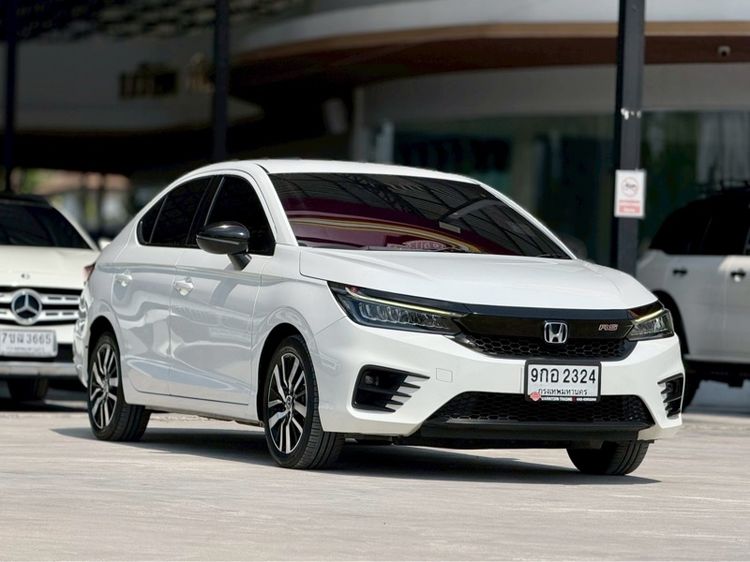 Honda City 2020 1.0 RS Sedan เบนซิน ไม่ติดแก๊ส เกียร์อัตโนมัติ ขาว