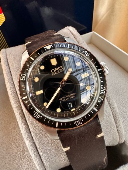 เปิดขาย THE NEW ORIS Heritage Sixty Five Bronze Swiss Made รูปที่ 6
