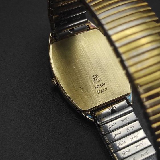 นาฬิกา วินเทจ แบรนด์ Vincence จาก ITALY ตัวเรือน 14K 585 เครื่อง swiss สภาพสมบูรณ์ รูปที่ 11