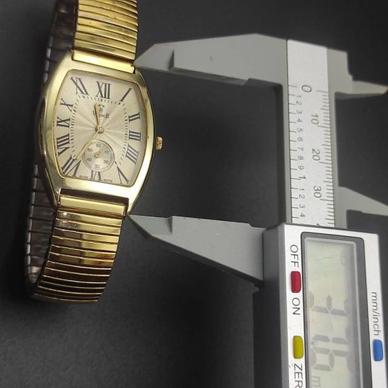 นาฬิกา วินเทจ แบรนด์ Vincence จาก ITALY ตัวเรือน 14K 585 เครื่อง swiss สภาพสมบูรณ์ รูปที่ 13