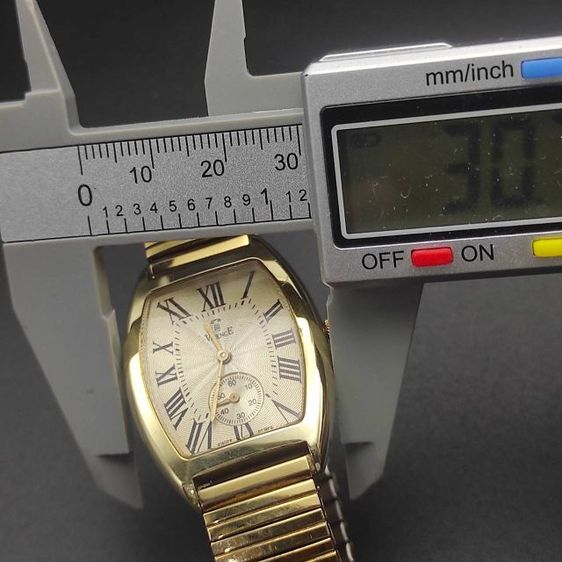 นาฬิกา วินเทจ แบรนด์ Vincence จาก ITALY ตัวเรือน 14K 585 เครื่อง swiss สภาพสมบูรณ์ รูปที่ 7