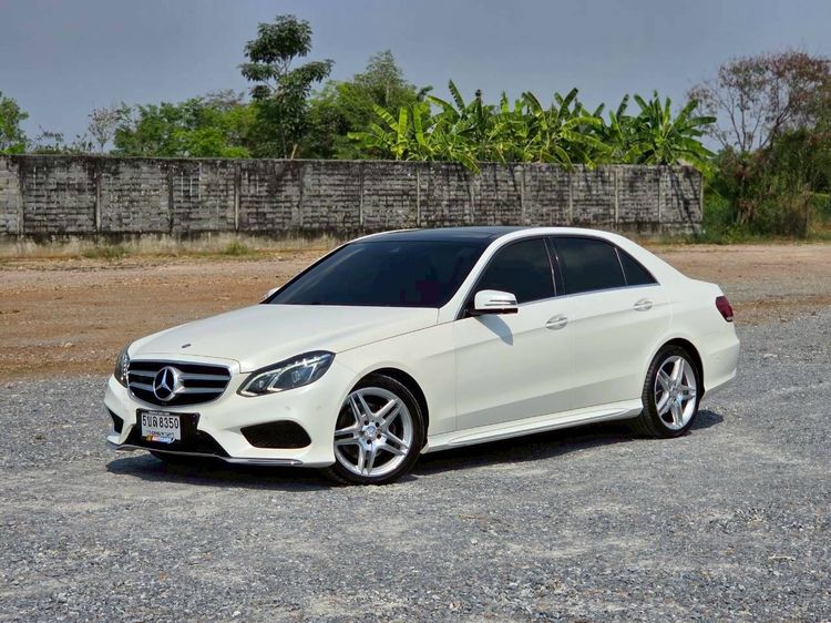 รถ Mercedes-Benz E-Class E300 2.2 BlueTEC Hybrid AMG Dynamic สี ขาว