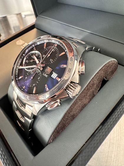 เปิดขาย TAG HEUER LINK CALIBRE 16 AUTOMATIC CHRONOGRAPH SWISS MADE รูปที่ 7