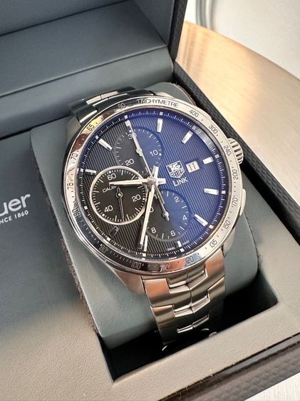 ดำ เปิดขาย TAG HEUER LINK CALIBRE 16 AUTOMATIC CHRONOGRAPH SWISS MADE