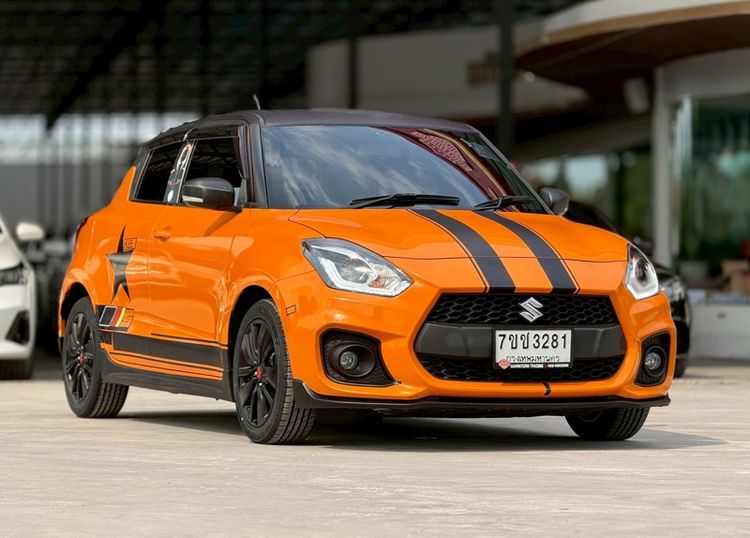 Suzuki Swift 2019 1.2 GLX Sedan เบนซิน ไม่ติดแก๊ส เกียร์อัตโนมัติ ส้ม รูปที่ 3