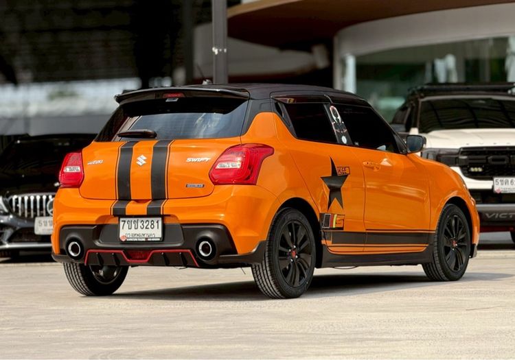 Suzuki Swift 2019 1.2 GLX Sedan เบนซิน ไม่ติดแก๊ส เกียร์อัตโนมัติ ส้ม รูปที่ 4