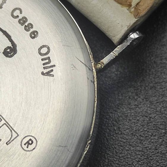 นาฬิกา วินเทจ แบรนด์ Vicence จาก Italy ตัวเรือน ทองคำขาว 14K สายหนังเดิม สภาพพร้อมใช้  รูปที่ 14