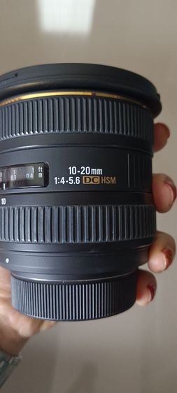 ขายเลนส์​ wide sigma 10-20mm for Nikon สภาพ​ใหม่​แกะ​กล่อง​ แถมฟิลเตอร์​ป้องกัน​หน้าเลนส์ ใช้น้อย​