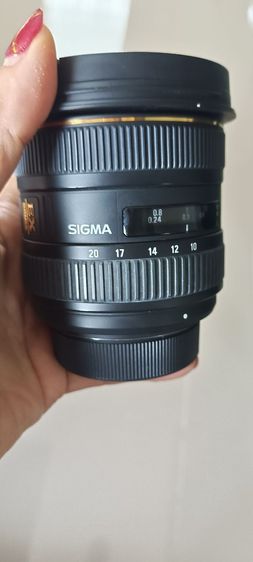 ขายเลนส์​ wide sigma 10-20mm for Nikon สภาพ​ใหม่​แกะ​กล่อง​ แถมฟิลเตอร์​ป้องกัน​หน้าเลนส์ ใช้น้อย​ รูปที่ 2