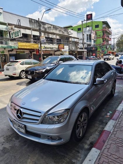 Mercedes-Benz C-Class 2009 C200 Kompressor Sedan เบนซิน ไม่ติดแก๊ส เกียร์อัตโนมัติ บรอนซ์เงิน รูปที่ 2