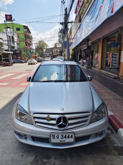 Mercedes-Benz C-Class 2009 C200 Kompressor Sedan เบนซิน ไม่ติดแก๊ส เกียร์อัตโนมัติ บรอนซ์เงิน รูปที่ 3