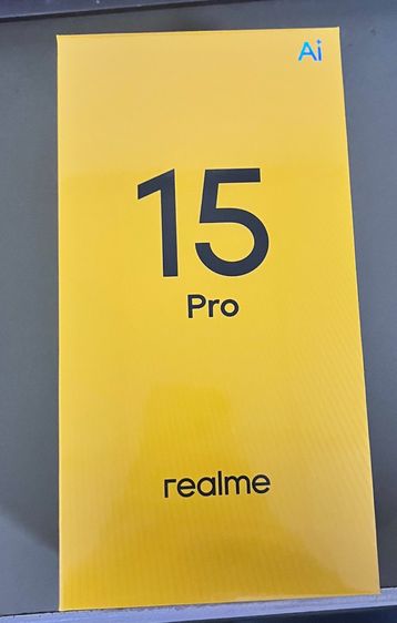 ยี่ห้ออื่นๆ มือถือ มือหนึ่งยังไม่แกะซีล Realme 15 Pro 12 GB 256 GB