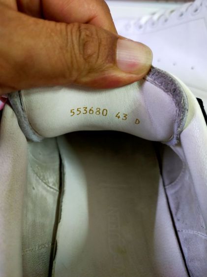 รองเท้า Akexander McQUEEN ไซซ43D ของแท้ สภาพดี มีแค่รอยเปื้อน ข้างในสะอาด รูปที่ 8