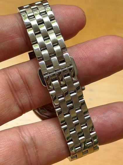 GUCCI Round face Watches 5500L Diamond Quartz Pink Dial Women's SS รูปที่ 13