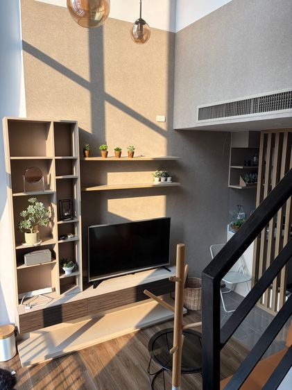 ตกแต่งครบ Sansiri ให้เช่า ห้อง439 duplex Onyx condo สะพานควาย ชั้น17 รูปที่ 4