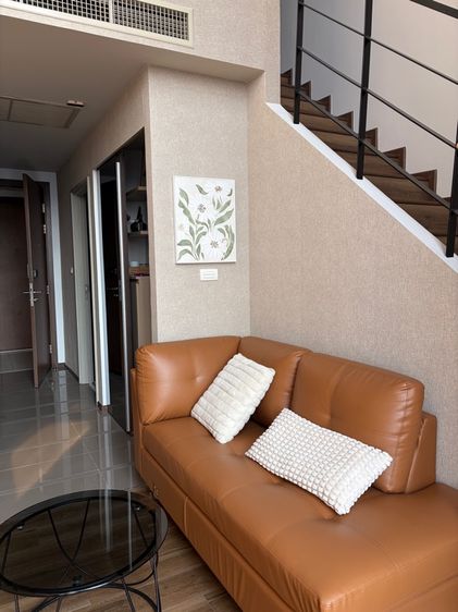 ตกแต่งครบ Sansiri ให้เช่า ห้อง439 duplex Onyx condo สะพานควาย ชั้น17 รูปที่ 3