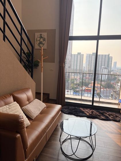 ตกแต่งครบ Sansiri ให้เช่า ห้อง439 duplex Onyx condo สะพานควาย ชั้น17 รูปที่ 2
