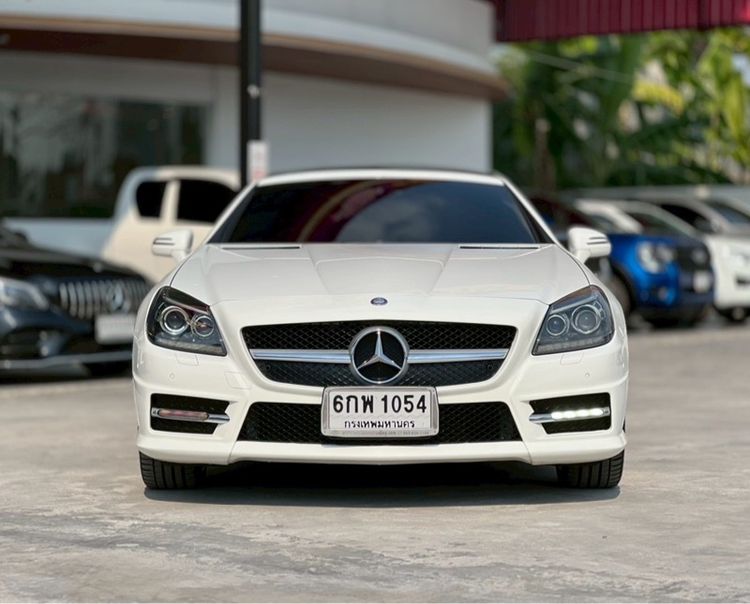 Mercedes-Benz SLK-Class 2014 SLK200 Sedan เบนซิน ไม่ติดแก๊ส เกียร์อัตโนมัติ ขาว รูปที่ 2