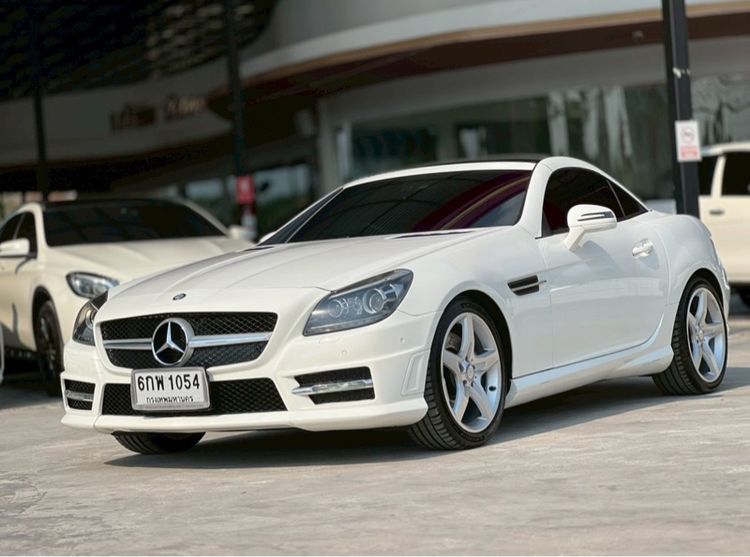 รถ Mercedes-Benz SLK-Class SLK200 สี ขาว