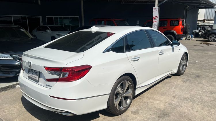 Honda Accord 2019 2.0 Hybrid Sedan ไฮบริด ไม่ติดแก๊ส เกียร์อัตโนมัติ ขาว รูปที่ 3