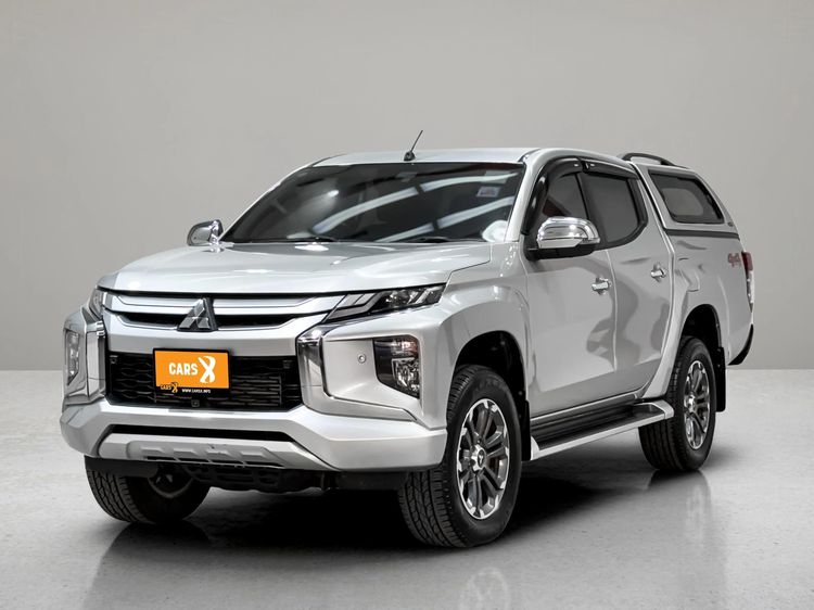 Mitsubishi Triton 2020 All New Double Cab 2.4 GT Premium 4WD Pickup ดีเซล ไม่ติดแก๊ส เกียร์อัตโนมัติ บรอนซ์เงิน