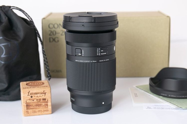 Sigma 20-200mm F3.5-6.3 DG E-Mount สภาพสวย ประกันศูนย์ยาวๆ รูปที่ 8