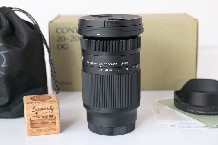Sigma 20-200mm F3.5-6.3 DG E-Mount สภาพสวย ประกันศูนย์ยาวๆ รูปที่ 2