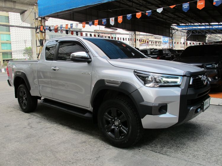 Toyota Hilux Revo 2024 Smart Cab 2.4 Entry Prerunner Pickup ดีเซล ไม่ติดแก๊ส เกียร์อัตโนมัติ เทา รูปที่ 2