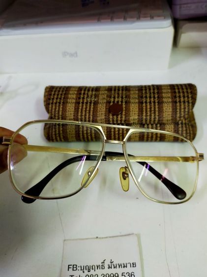 อื่นๆ แว่นสายตา แว่นตา AO  America Optical masterpiece titanium 525 ขนาด 59-18 ทรงวินเทจ หายาก สภาพดี