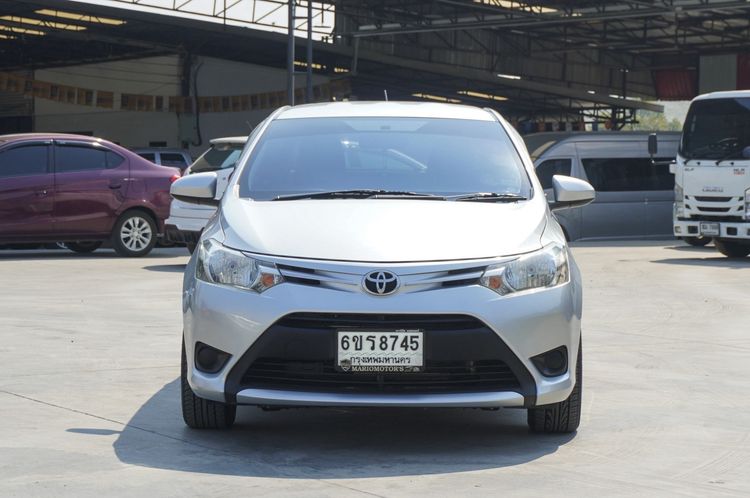 Toyota Vios 2016 1.5 J Sedan เบนซิน ไม่ติดแก๊ส เกียร์อัตโนมัติ เทา รูปที่ 2