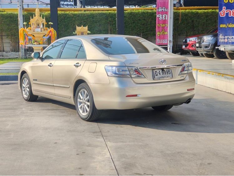 Toyota Camry 2010 2.4 Hybrid Sedan ไฮบริด เกียร์อัตโนมัติ บรอนซ์ทอง รูปที่ 4
