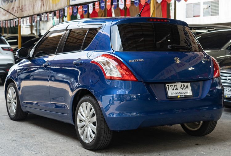 Suzuki Swift 2015 1.25 GLX Sedan เบนซิน ไม่ติดแก๊ส เกียร์อัตโนมัติ น้ำเงิน รูปที่ 3