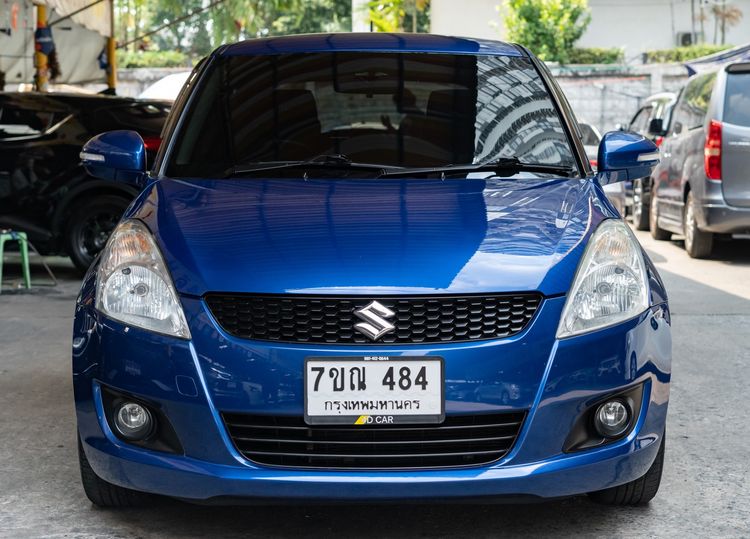 Suzuki Swift 2015 1.25 GLX Sedan เบนซิน ไม่ติดแก๊ส เกียร์อัตโนมัติ น้ำเงิน