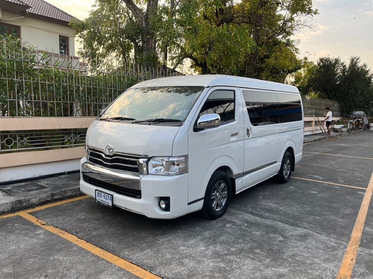 Toyota Ventury 2019 3.0 G Van ดีเซล เกียร์อัตโนมัติ ขาว รูปที่ 3