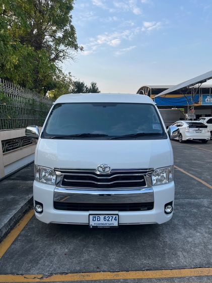 Toyota Ventury 2019 3.0 G Van ดีเซล เกียร์อัตโนมัติ ขาว รูปที่ 4