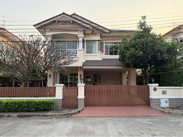 บ้านเดี่ยว หมู่บ้านนันทวัน พระราม 5 ต้นโครงการ