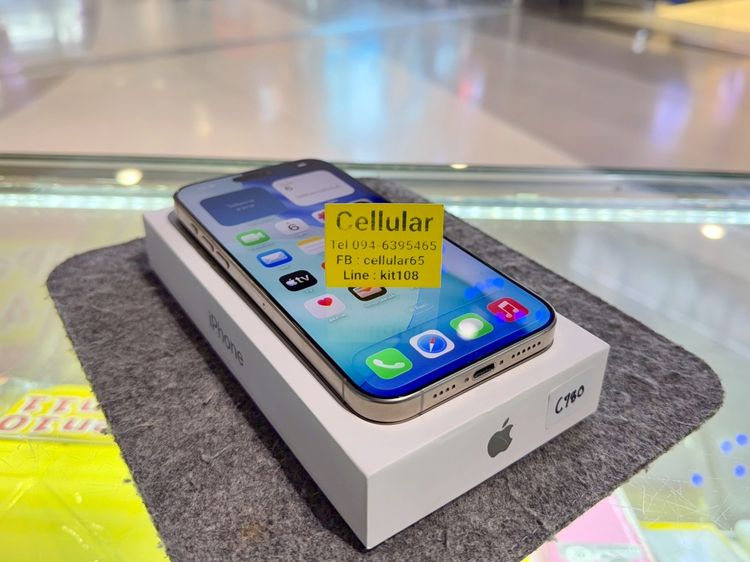 iPhone 16 Pro Max 256GB สภาพสวยมาก เครื่องไทย ครบกล่อง รูปที่ 10