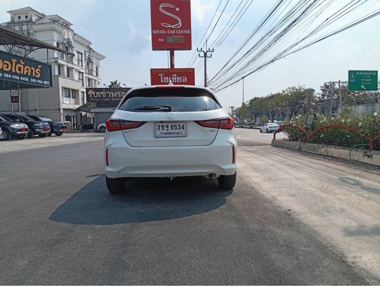 Honda City 2022 1.0 SV Sedan เบนซิน ไม่ติดแก๊ส เกียร์อัตโนมัติ ขาว รูปที่ 4