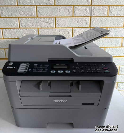 ปริ้นเตอร์Brother MFC-L2700D เครื่ิงพิมพ์เลเซอร์ ขาว-ดำ มัลติฟังก์ชัน พร้อมใช้งาน  รูปที่ 2