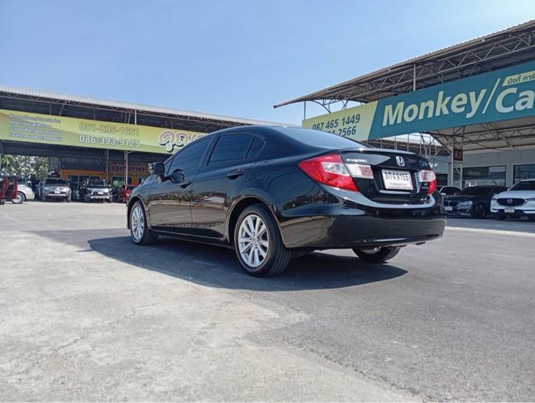 Honda Civic 2014 1.8 E i-VTEC Sedan เบนซิน ไม่ติดแก๊ส เกียร์อัตโนมัติ ดำ รูปที่ 4