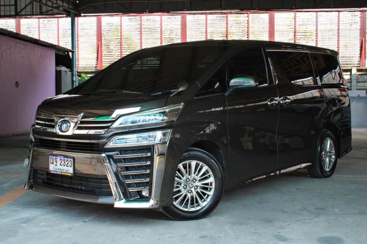 Toyota Vellfire 2021 2.5 Hybrid ZR G Edition E-Four 4WD Sedan ไฮบริด ไม่ติดแก๊ส เกียร์อัตโนมัติ น้ำตาล รูปที่ 3