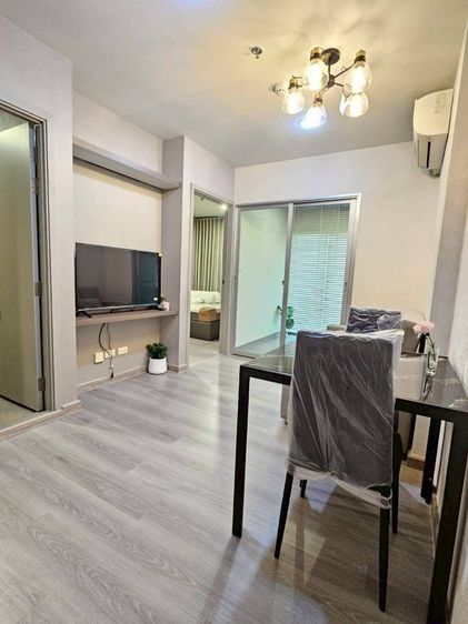 Narai Property ไม่อนุญาต ตกแต่งครบ 2020 ให้เช่าคอนโด The Parkland จรัญ-ปิ่นเกล้า ติด MRT บางยี่ขัน ห้องตกแต่งใหม่ 1 ห้องนอนใหญ่ 1 ห้องน้ำ 35 ตรม. ตึก A