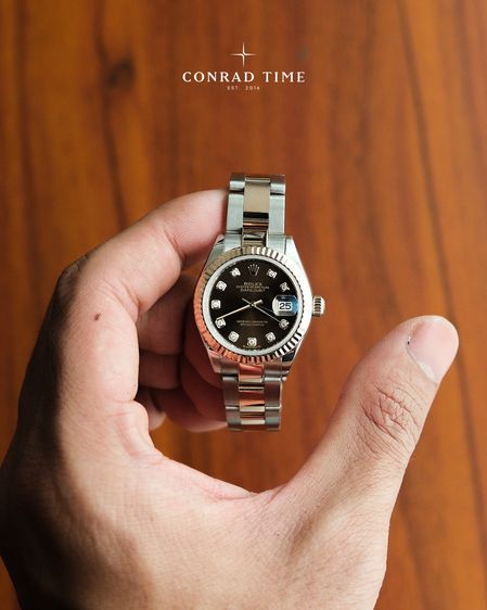 Rolex Datejust 279171 Chocolate Diamond Dial Two-Tone Oyster 2024 28mm. Fullset  รูปที่ 4